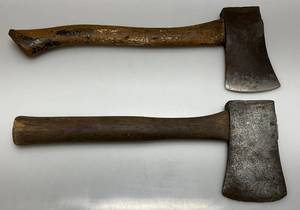 lot 97 image: Vintage Challenger & Plumb Hatchets