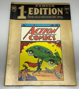 lot 109 image: DC Comics Famous First Edition Action Comics No. 1 Limited Edition (Oversized Comic)