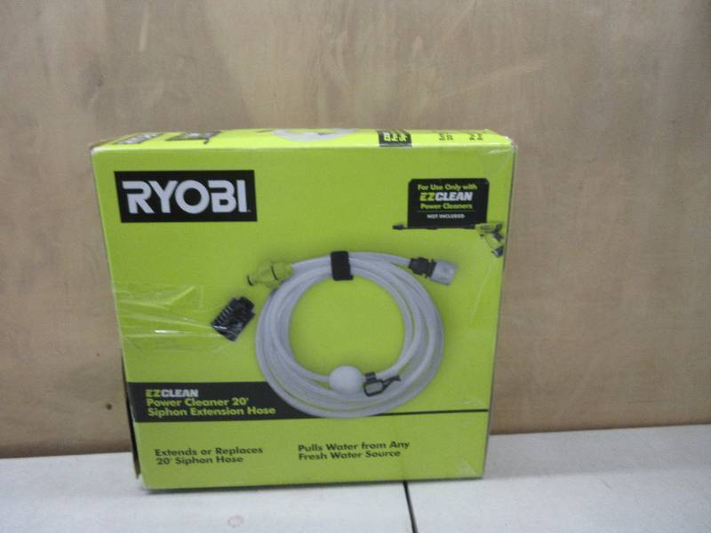lot 318 image: EZClean Power Cleaner 20 Pressure Washer Hose NEW