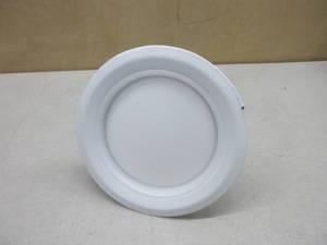 lot 604 image: Philips Hue White and color Ambiance Smart Retrofit Recessed Downlight 4, Bluetooth & Zigbee Compatible (Hue Hub Optional), Smart Ceiling Lighting, 1-Pack NOT SURE IF WORKS, USED