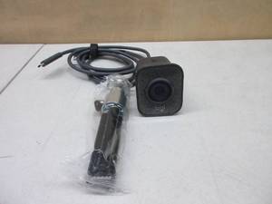 lot 606 image: Logitech StreamCam Plus Webcam with Tripod Mount (Graphite), 1080p NOT SURE IF WORKS, OPEN BOX, GOOD CONDITION.