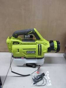 lot 616 image: ONE 18V Cordless Electrostatic 0.5 Gal. Sprayer (Tool Only) LIKE NEW, TESTED, WORKS