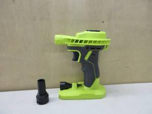 lot 630 image: RYOBI 18-Volt ONE Cordless High Volume Power Inflator (Tool Only) P738 (Bulk Packaged, Non-Retail Packaging), Battery Powered NEW
