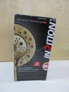lot 635 image: DELTA FAUCET 58480-CZ-PR-PK Universal Showering Components Combo, Champagne Bronze, 1.75 GPM Water Flow LOOKS NEW, NOT SURE IF WORKS