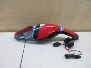 lot 660 image: Dirt Devil Handheld Cleaner Quick Flip 8 Volt Lithium Cordless Red Hand Vacuum BD30010 SLIGHTLY USED, STILL IN GOOD CONDITION, TESTED, WORKS