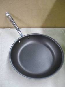 lot 681 image: All-Clad Copper Core 10 inch Fry Pan - Scratched on Handle - In nice condition.