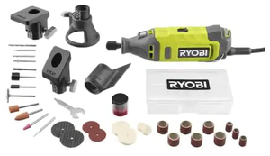 lot 695 image: Ryobi 1.4 Amp Rotary Tool - Slightly UsedOpen Box, Tested, Works