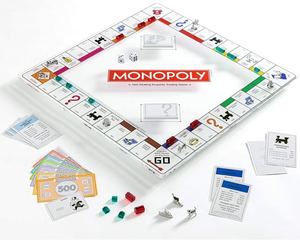 lot 731 image: Monopoly Glass Edition by WS Game Company - Open Box, May be Missing Parts - Board is in nice condition.