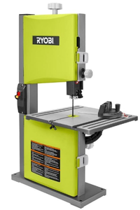 lot 732 image: Ryobi BS904G 9 BANDSAW Green - Return, Unclaimed Item, Never Assembled.