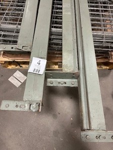 (8) 35 x 45 Cage Shelving Racks (4) 99-Inch Steel Beamsbuild your own shelving unit