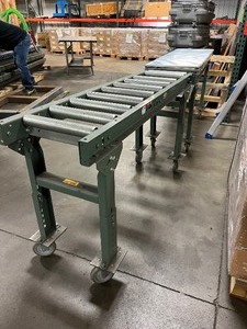 (2)  HYTROL Steel Conveyors Adjustable HeightLooks to be new rarely used