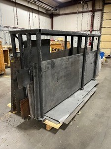 Steel Slabs Including Steel Rack