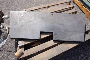 solid Steel Angled-Plate  54 x22 x 1 thick