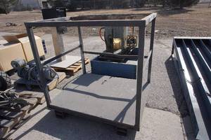 Steel Frame Platform Cage