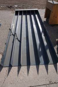 HARD TO FIND Steel Pipe Storage Rack 10 x 4 Back Height 21 Front Height 6