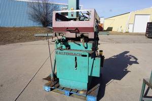 Kaltenbach Up-Cut Saw and Infeed Conveyer wACCU-LUBE Precision Lubricant Dispenser 460V 60Hz
