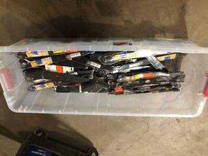 Lot of Assorted Original Equipment High Lift Blade Walk Behind Lawn Mower Various Models Sizes and Conditions  Customer Returns See Pictures