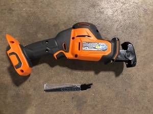 RIDGID 18V SubCompact Brushless Cordless One-Handed Reciprocating Saw (Tool Only)  Customer Returns See Pictures