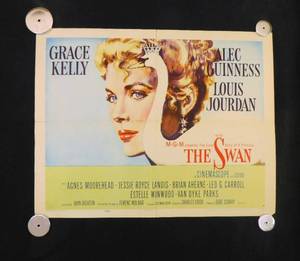 1956 The Swan - Story of a Princess Single Sided Half Sheet Movie Theater Poster