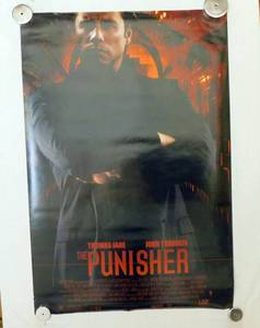 2004 The Punisher Double Sided Original Movie Theater Poster
