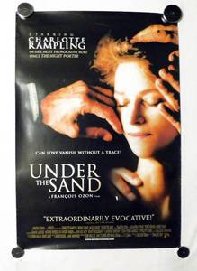 2000 Under The Sand Double Sided Original Movie Theater Poster