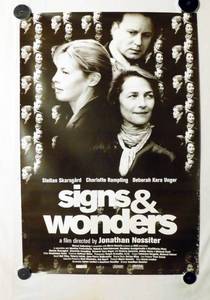 2002 Signs and Wonders Single Sided Original Movie Theater Poster