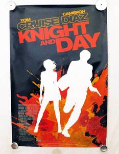 2010 Knight and Day Double Sided Originale Movie Theater Poster