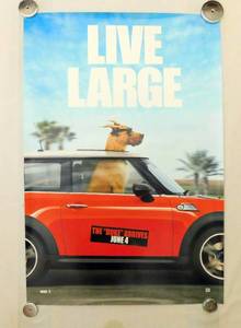 2010 Marmaduke Double Sided Original Advance Movie Theater Poster