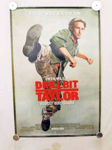 2008 Drillbit Taylor Double Sided Original Advance Movie Theater Poster