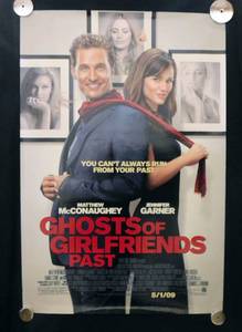 2009 Ghosts of Girlfriends Past Double Sided Original Advance Movie Theater Poster