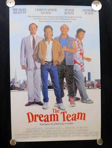 1989 The Dream Team Double Sided Original Movie Theater Poster
