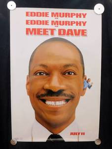 2008 Meet Dave Double Sided Original Advance Movie Theater Poster
