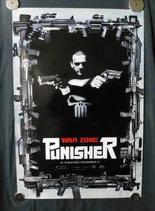 2008 The Punisher War Zone Double Sided Original Advance Movie Theater Poster