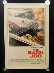 2008 The Bank Job Double Sided Original Advance Movie Theater Poster