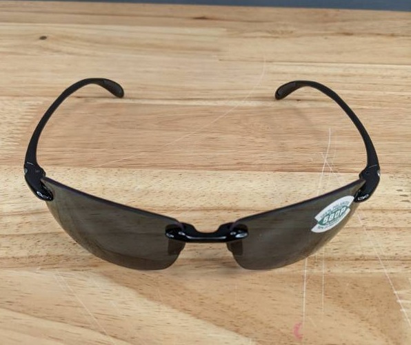 lot 13A image: NEW Black Costa Ballast Reader Sunglasses & Case 1.50 N