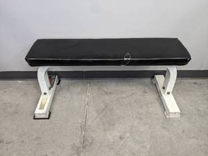 lot 100 image: York Barbell Flat Bench B