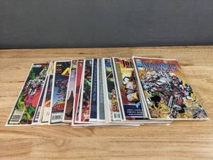 lot 97A image: (20) Comic Books - Batman, Wolverine, The Saga of Crystar Crystal Warrior, Halo Fall of Reach, Beautiful Stories for Ugly Children, and more E