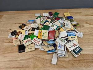lot 115 image: Large Collection of Assorted MatchboxesMatchbooks E
