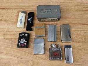 lot 130A image: (10) Assorted Personal Lighters E
