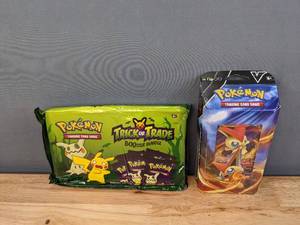 lot 40B image: Brand New Pokemon Trick or Trade Booster Bundle and Victini V Trading Card Game I