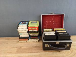 lot 110 image: Collection of 8-Track Tapes - Led Zeppelin, The Beatles, Dolly Parton, Linda Ronstadt, Billy Joel, and more E