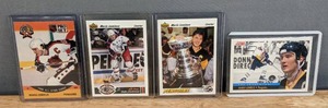 lot 45D image: Mario Lemieux Hockey Card Collection NHL Pittsburgh Penguins Upper Deck Score Pro Set E