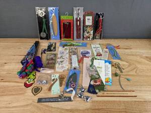 lot 145 image: Collection of Unique New and Used Bookmarks E
