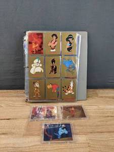 lot 109A image: Vintage Disney Skybox Aladdin Trading Cards E
