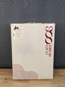 lot 161 image: New Mayfair Linen King Fitted Sheet 800 Thread Count Q