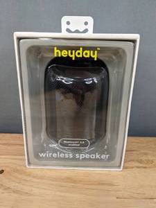 lot 65 image: Brand New Heyday Portable Wireless Bluetooth Speaker Y
