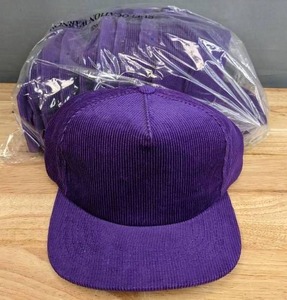 lot 53D image: 12 Brand New Yupoong Purple Cotton Snap Back Hats OSFM A
