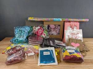 lot 178 image: Assorted Party Decor - Easter, Baby Girl Birthday, Graduation, and more F