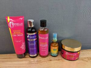 lot 64C image: Brand New Mielle and The Mane Choice Hair Care Products Retail Value $75.87 I