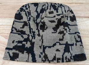 lot 38A image: 24 Brand New Advantage Series Ltd. Khaki and Camo Beanies OSFM A